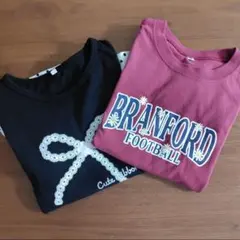 長袖カットソー 2枚セット