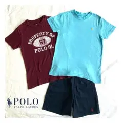 POLO RALPH LAUREN Tシャツ２枚とズボンの３点セット
