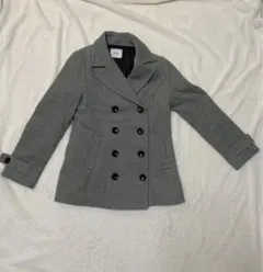 ダブルブレスト ピーコート