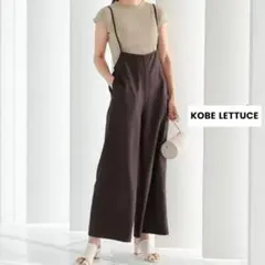 神戸レタス サロペット ワイドパンツ オールインワンのサムネイル