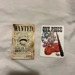 ONEPIECE 手配書 ルフィ ニカ ヤマト カード ジャンプフェスタ 非売品