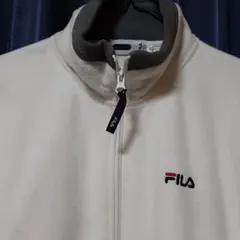FILA 白いフリース