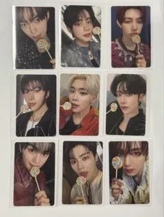 ZEROBASEONE ゼベワン ソロ盤 封入トレカ9セットコンプ キャンディー