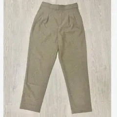 グローバルワーク　シルエット美人　テーパードパンツ