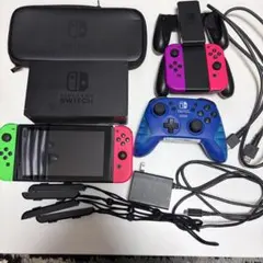 Nintendo Switch 本体 ジョイコン・コントローラー付き 箱無し - メルカリ