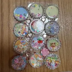 デコレーション付き透明容器 12個セット