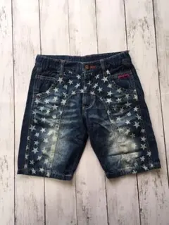 WASK デニム ハーフパンツ ワスク 春夏 ワスク 130cm 子供服