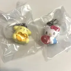 【2点】サンリオエモきゅん２ ハローキティ、ポムポムプリン めじるし