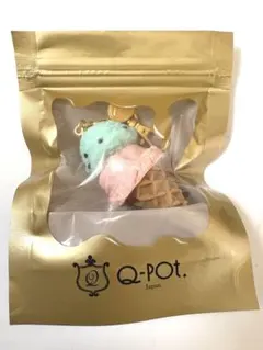 新品 Q-pot. 抹茶 チョコレート アイスバー バッグチャーム