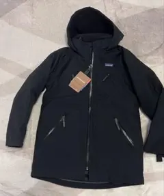 新品 パタゴニア ジャンパー&コート キッズＬ　黒