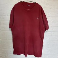 チャンピオン 無地 Tシャツ クルーネック 半袖 XL コットン カジュアル