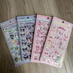 海外製 サンリオシール 4枚セット