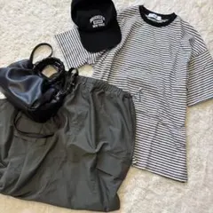 レディース　まとめ売り　コーデ売り　Tシャツ　スカート　2点セット