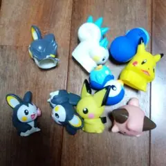 ポケモン フィギュア 8体セット 指人形 ソフビ キッズ