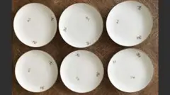 大倉陶園　小花皿　6枚　廃盤