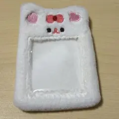 トレカケース 白 ネコ