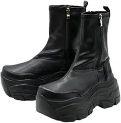 [ヨースケ YOSUKE］ストレッチブーツ 厚底ブーツ スニーカーブーツ ショー