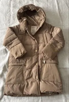 ZARA ガール　ダウンジャケット　コート　キッズ　140cm