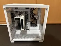 ホワイト ATX PCケース ネジ・ケーブル付き - メルカリ