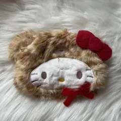 サンリオキャラクターズ ラテクマバージョン ぬいぐるみポシェット