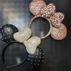 カチューシャ　ディズニーランド　シー　ビーズ