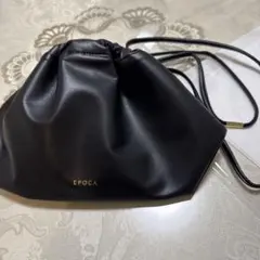 EPoca ブラック レザーバッグのサムネイル