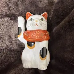 招き猫 置物 陶器製