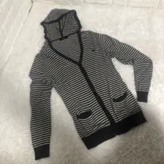 バーバリー　ブラックレーベル　カーディガン