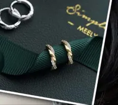 ★未開封★ピアス(両耳用) ゴールドシルバー