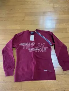 トレーナー　バーガンディ M