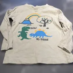 恐竜デザイン Tシャツ 95cm