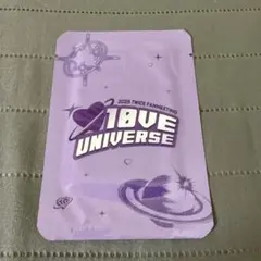 TWICE 10VE UNIVERSE POPUP トレカ　未開封