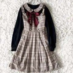 Secret Honeyシークレットハニー チェック柄 ワンピース