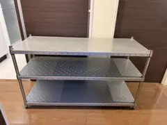 ホームエレクターHome ERECTA 3段スチールラック 約120×45×70のサムネイル