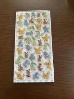 ポケモン　オリジナルぷくぷくシール