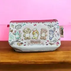 美品⭐︎ダッフィー　ハートウォーミングデイズ　ポーチ