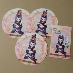 祢々切丸　コースター　カード　刀剣乱舞　アニカフェ