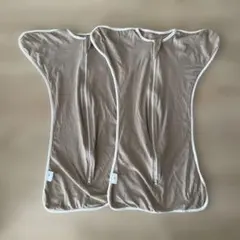 スワドル　Aikuruc Mサイズ　ブラウン　2着セット