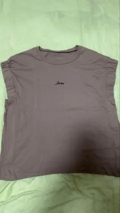 インタープラネット Absorbing ロゴ 半袖 Tシャツ ブラウンのサムネイル