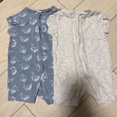 H&M ベビー ロンパース 2枚セット 62cm