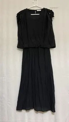 ドレスキップ　ノースリーブ　ワンピース　L 黒のサムネイル