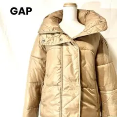GAP中綿ジャケット　茶系　フード無し　XSサイズ　ギャップ　冬物　【157】