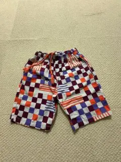MARKEY’S カラフルチェック柄ハーフパンツ 95