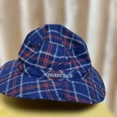 mont-bell チェック柄 アウトドアハット