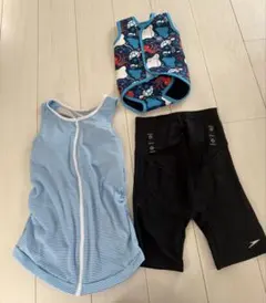 【美品】speedo スピード マタニティ用水着 Mサイズ&ベビー水着