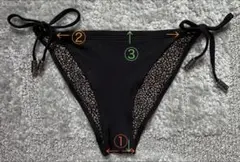 H&M レディース ビキニボトム レオパード柄のサムネイル