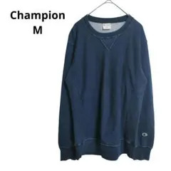 Champion チャンピオン リバースウィーブスウェット インディゴ染め M