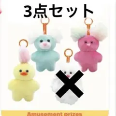 新品 mojojojoマスコットぬいぐるみ 3点セット