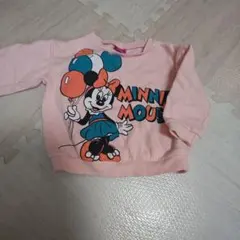 ミニーマウス　トレーナー　90cm