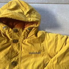 mont-bell イエロー Kid's 120 中綿コート